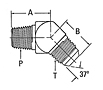 2023 Male to Male JIC Elbow